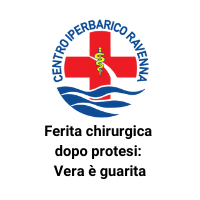 Ferita chirurgica dopo protesi Vera è guarita